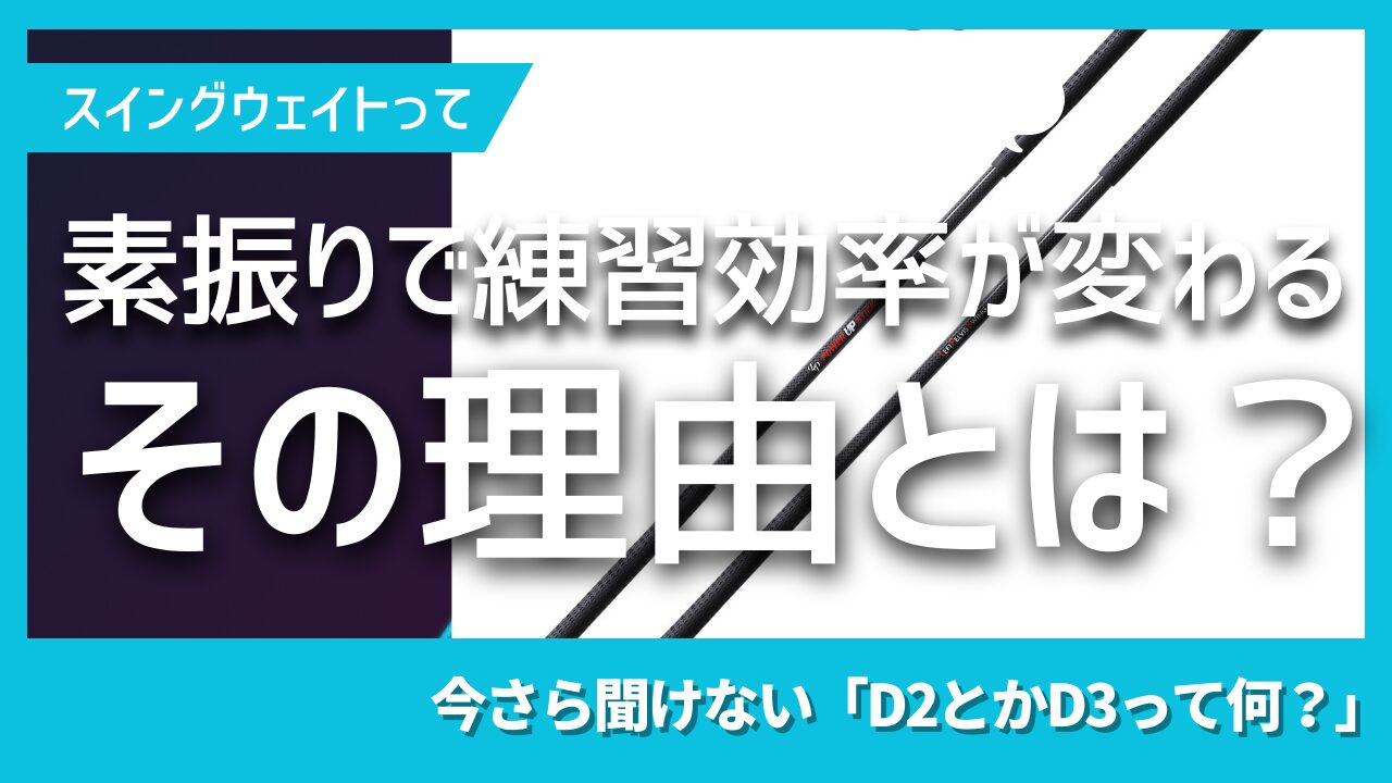 【知らないと損】今さら聞けない「D2とかD3って?」|コレを理解すると練習効率が変わる